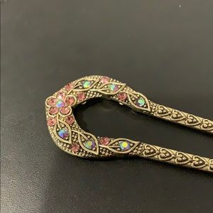 Jeweled Hair Fork